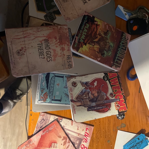 Un-official Handmade Fallout 4 - Two Mini Notebooks for Five Bucks - Etsy