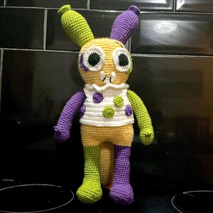 Looey the Balloon, Circus, Crochet Doll Pattern PDF, Colorful