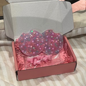Sakura Swarovski Crystallized Cigarette Case - Pink