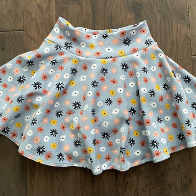 Big Kids' Skirt Add-on PDF Pattern and Tutorial Two Styles, Pockets ...