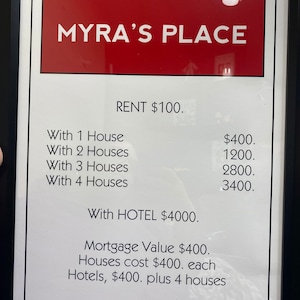 Myra added a photo of their purchase