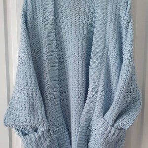 WHEAT PETALS CARDIGAN Crochet Pattern // Modern Oversized Cardigan ...