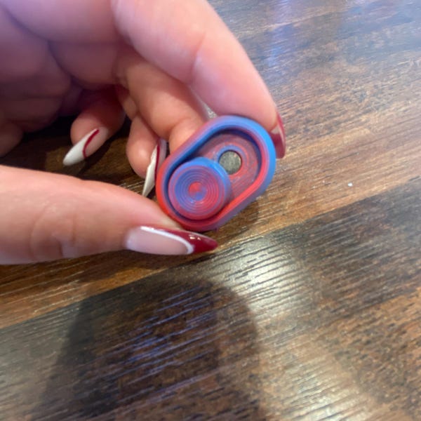 3D Printed Customizable Magnetic Haptic Slider Fidget Toy - Desk Toy ...