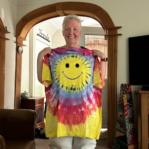 SMILEY FACE HAVE A DEAD DAY タイダイTシャツ Have A Dead Day Smiley Face タイダイTシャツ - メルカリ