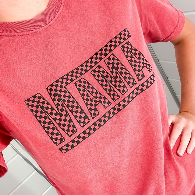 Checkered Mama Svg, Mama Png, Racing Mama T-shirt Design, Race