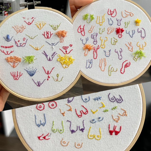 2021 Embroidery Journal Complete! : r/Embroidery