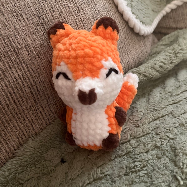 Fox No Sew Crochet Pattern, No Sew Amigurumi Crochet Patterns, Crochet ...