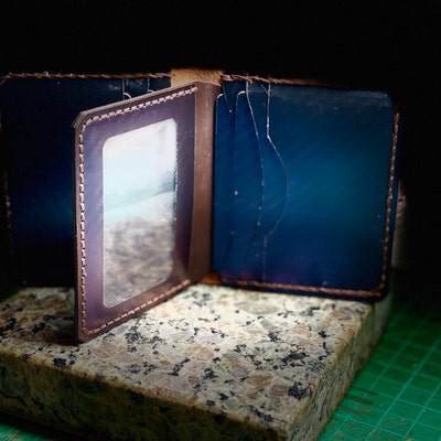 Leather Bifold Wallet Pattern PDF, Leather DIY, PDF Download, Leather ...