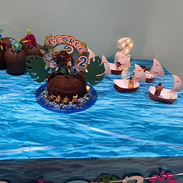 Utilitaires Pour Fête D'anniversaire Moana - Boîtes à Popcorn Et