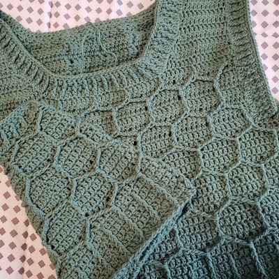 PATTERN Crochet Patchwork Vest / Sweater Vest / Pattern - Etsy