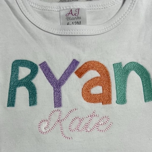 Quick Light Chain Stitch Embroidery Font, 5 Sizes, A-Z sorted, Chain Stitch Machine Embroidery, Embroidery Alphabet,Script Font, BX Included