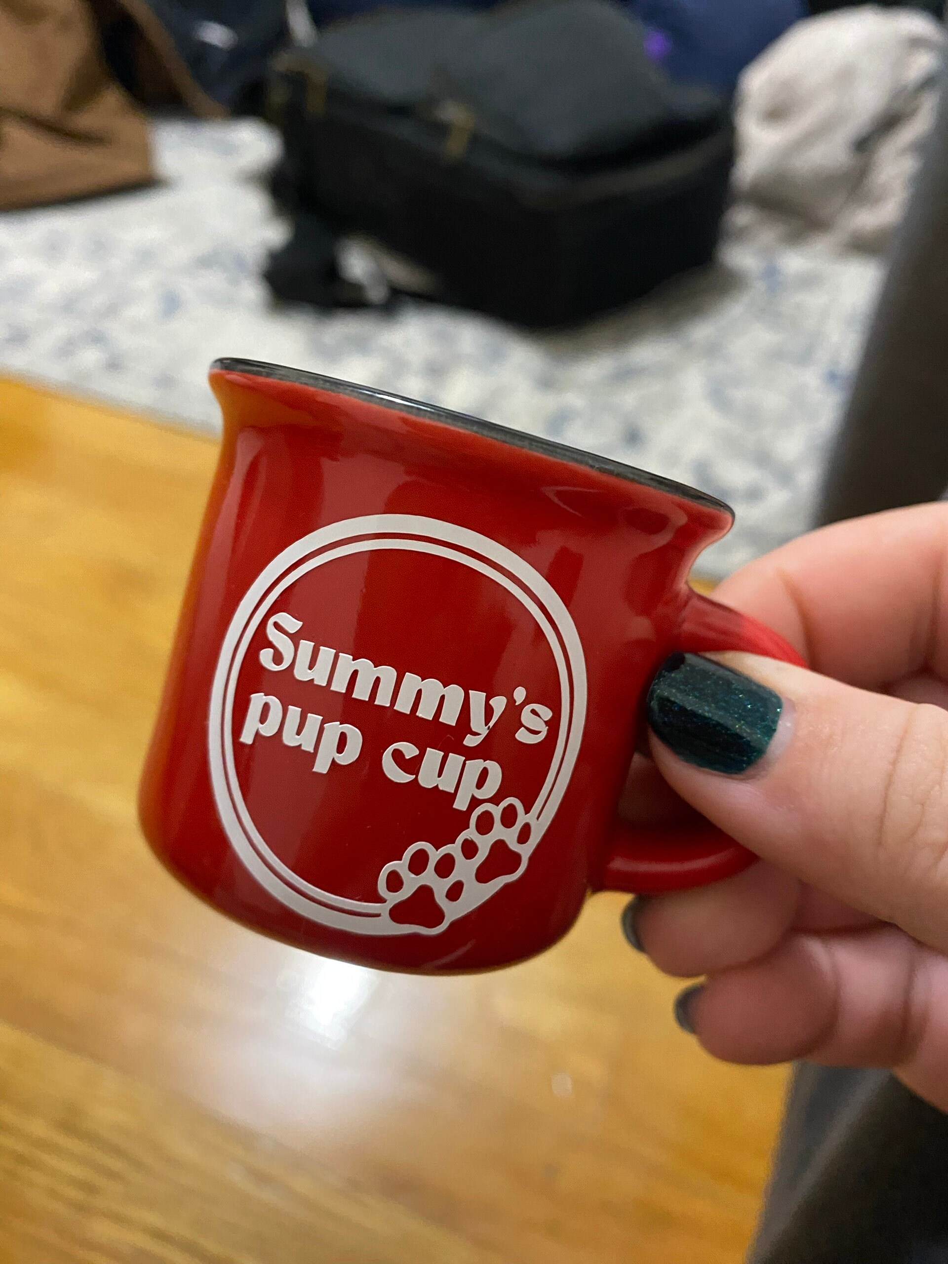 ❤️Buy 2 FREE SHIPPING❤️ Reusable Pup Cup | Custom Puppuccino Mug | Dog Mom Gift | 2oz Personalized Pup Cup Mug