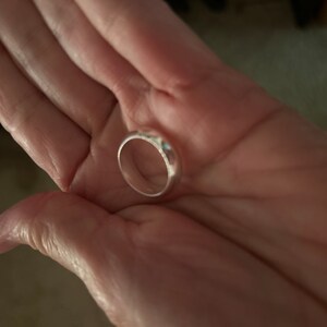 thumbnail image 2 of 925 Sterling Silver Solid Flower Ring – Engagement Wedding Band – Size 6-10 – JSJ 2 of 3