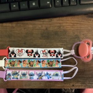 Sports Pacifier Clip / Baby Shower Gift / Fabric Pacifier Clip ...