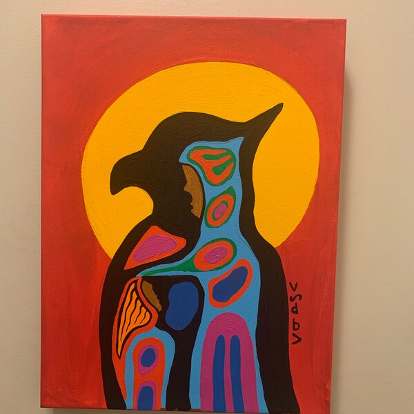 Flourish Anishinaabe Art Generation Family Theme Indigenous Artwork ...