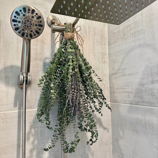 Eucalyptus + Lavender Shower Bunch| Eucalyptus Bouquet | Aromatherapy ...
