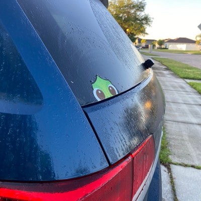 Pascal Peeker Transparent Car Decal/ Rapunzel Sidekick Peekaboo Window ...