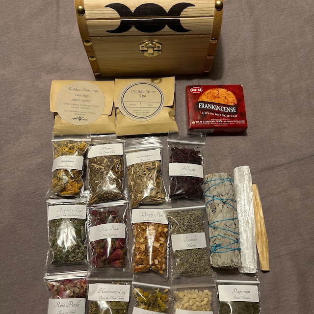 Witch Supplies Starter Kit, Spell Kit, Sorcière, Zaubertrank