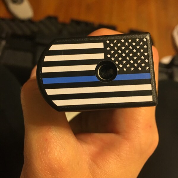 THIN BLUE LINE Flag Magazine Base Plate Stickers - Etsy