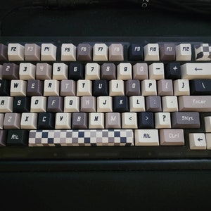 Gradient Purple Keycap Set OEM Profile Shine-through PBT - Etsy