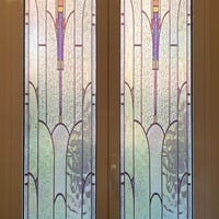 3D Ripple Glass Window Film - Semi-transparent Frosted Privacy Sticker ...