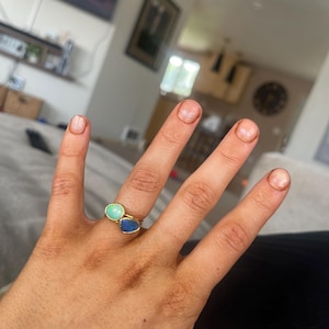 Customer photo from Aniya, Raw Australian Opal Ring
