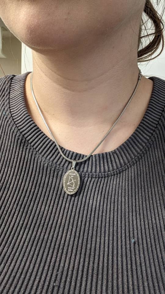 archer necklace double sided | waterproof & won’t tarnish
