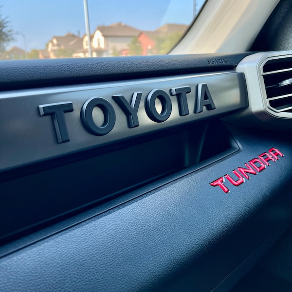 Passenger Side Dash Letter - Tundra 4runner Sequoia - Etsy