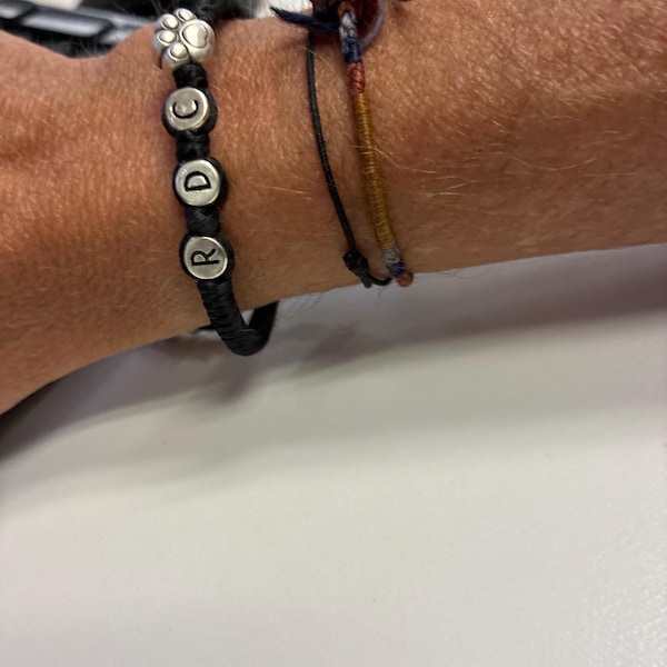 Infinite Symbol Pendant Pet Paw Bracelet with Zirconia main image 1