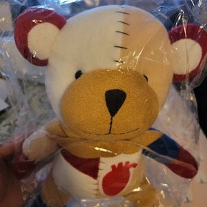 SCP 2295 Plush Handmade Soft Plush Bear With the Heart of