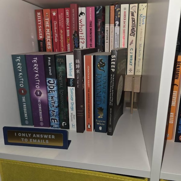 Book Self Riser Paperback Book Riser Shelf for B-format 13cm X 20cm for KALLAX Insert ...