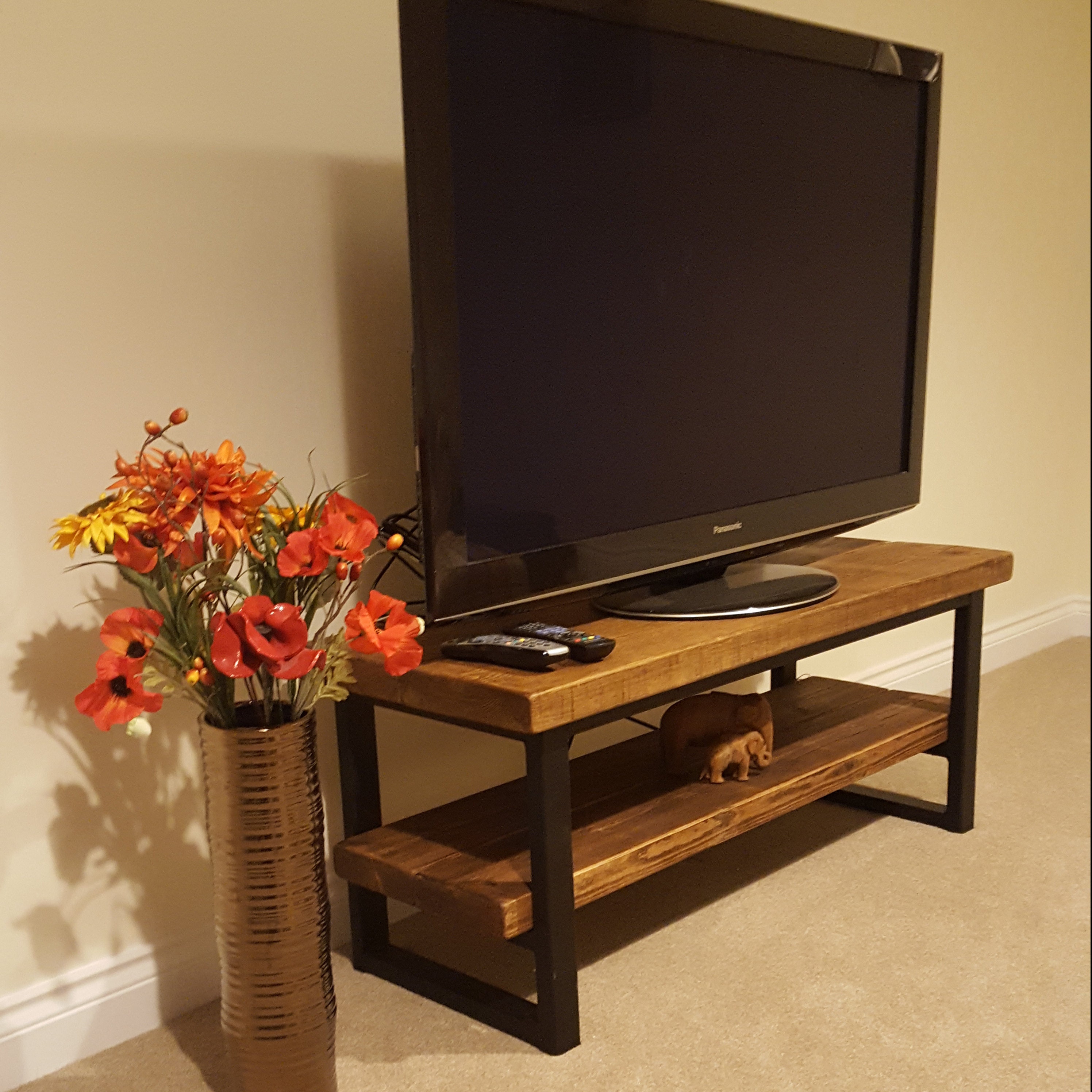 Industrial reclaimed Style TV Stand