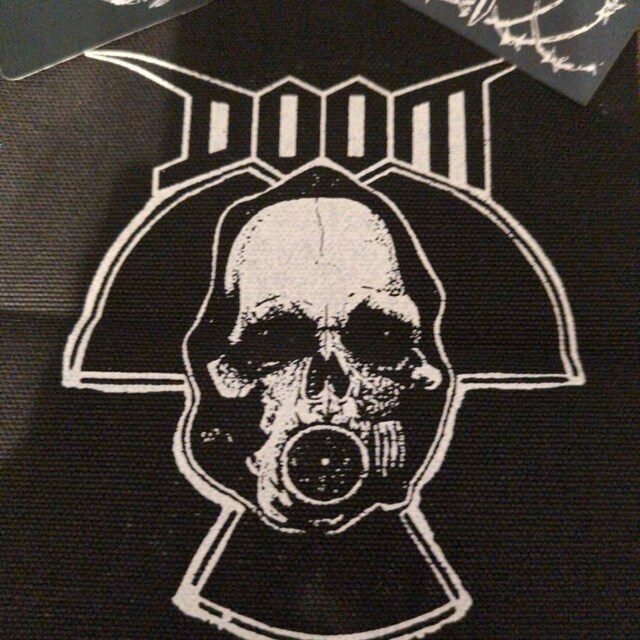 KAOLAのページ DOOMパッチ パンク クラスト DOOM Band Patch - Hardcore Punk Crust Punk Rock Screen