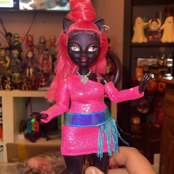 Haunt Couture Doll Clothes Stockings Dress High Fashion Dress