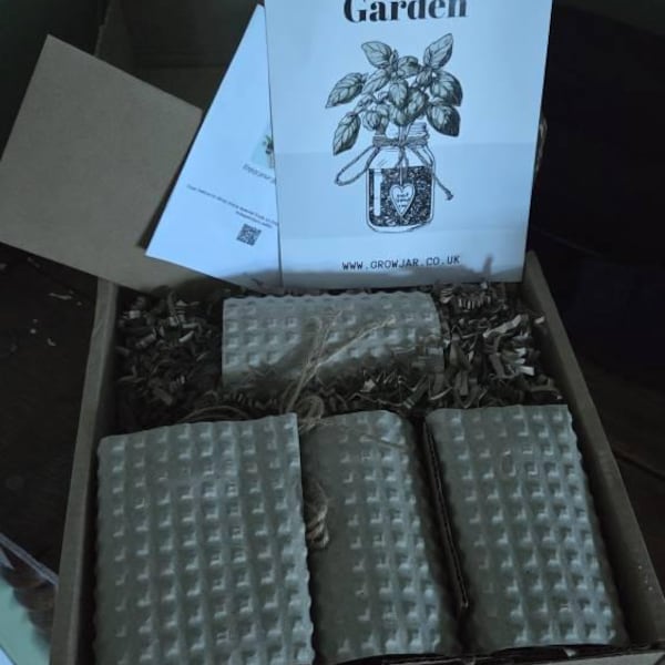 Indoor Herb Garden Grow Your Own Kit - Eco Care Hamper Gift for Her or ...