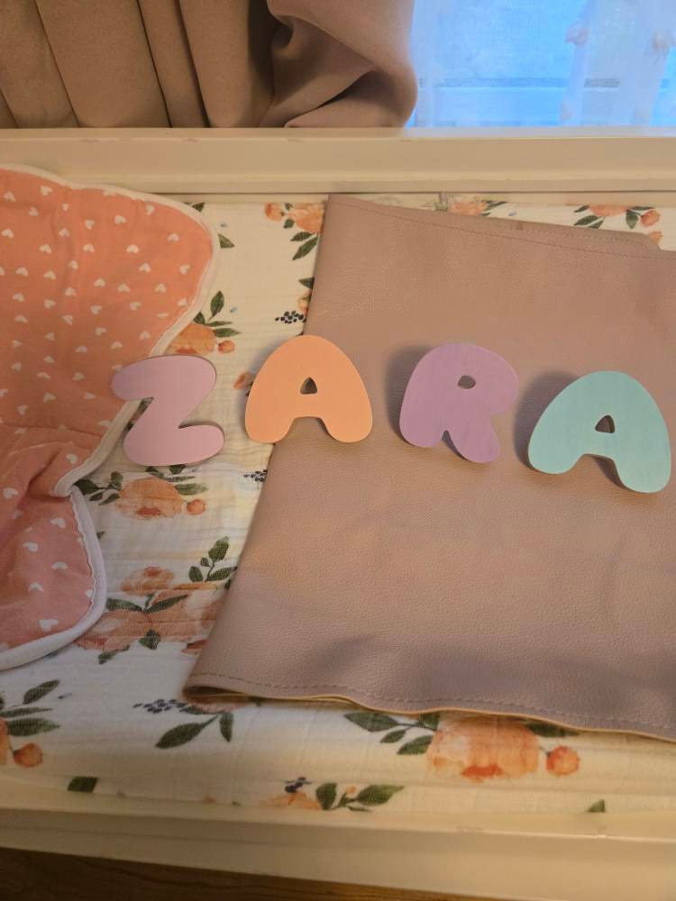 Wooden Letter Set Hooks for wall, Kids Name Room Wood Hook, Personalise wall decor, children Rack Hanger, Christmas gift for baby, Coat Hook