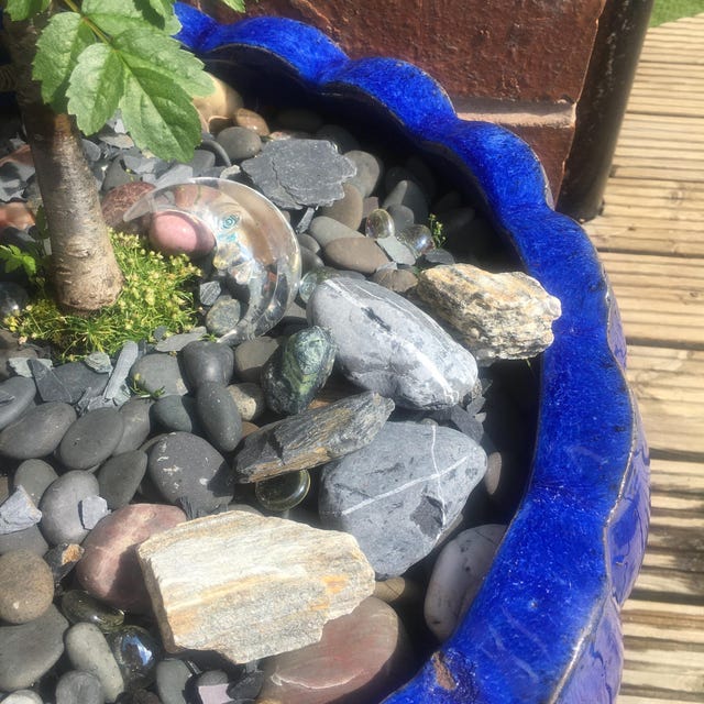 Pierres Artificielles De Jardin, Rochers De Berg Miniatures - Décoration De Jardin Et