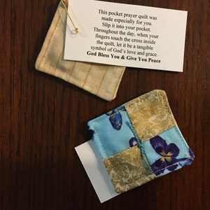 Pocket Prayer Quilt Rainbow Assortment Purple Blue - Etsy