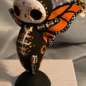 Original Sugar Skull Bunny Figurine Hand Painted 3D Printed Series 2 - Etsy