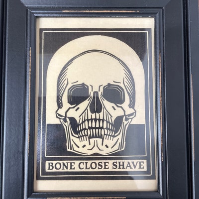 Straight Razor Face Shave Diagram From 1866 the Barbers Manual by A.B ...