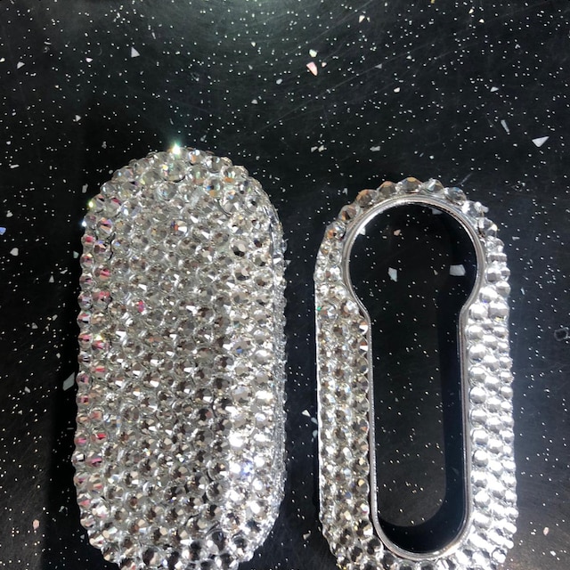 Fiat 500 Bling Auto Schlüssel Hülle Ersatz Hochwertige Strass Hand