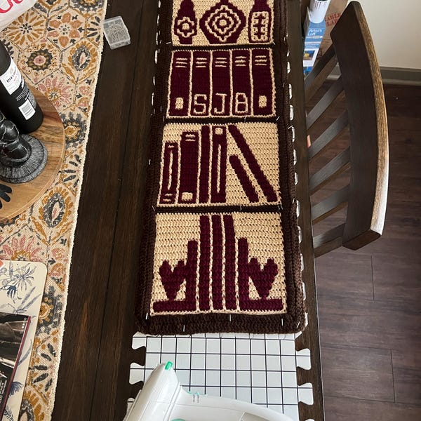 Mosaic Bookcase Extended - Etsy