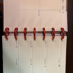 Happy Planner Classic BILL PAYMENT TRACKER Printable Insert, Bill ...