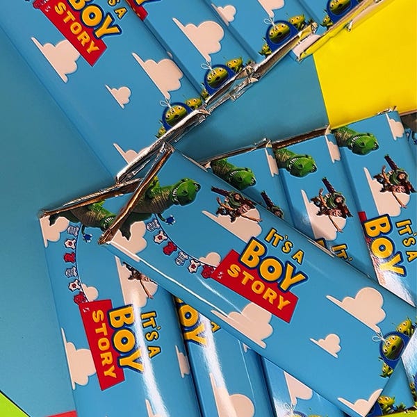 Toy Story Party Favour Chocolate Wrapper Template Its a Boy Toy Story ...