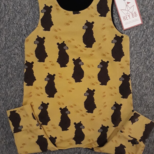 Pyjama Une Pièce Baby Little Wonders - Taille 0-3 Mois - Motif Pingouin - Occasion En Très Bon état - Pour Bébé Fille