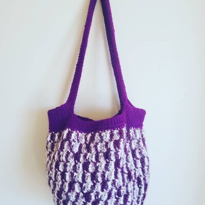 Farmer's Market Tote Bag Crochet PATTERN ONLY PDF Download - Etsy