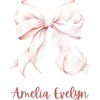 Modern White Bow Baby Shower Invitation Template Baby Shower Canva ...