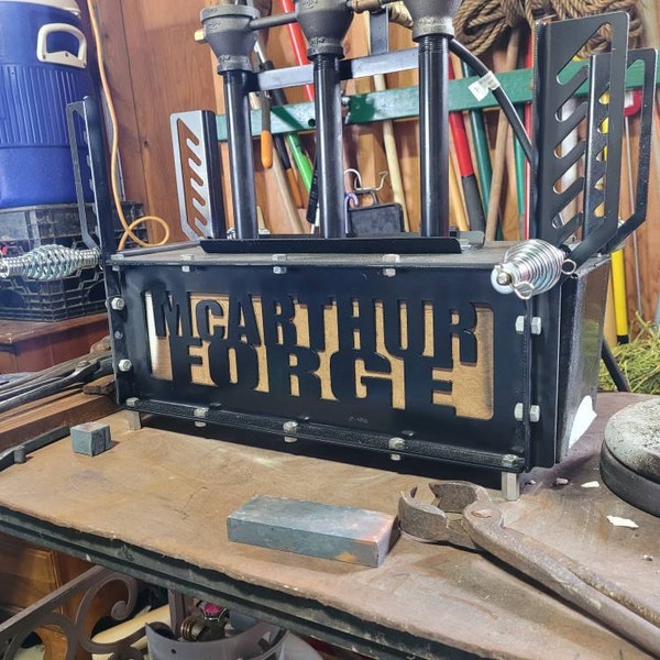 Series 2 Diamondback Ironworks Three Burner Gas Forge Blacksmith ...