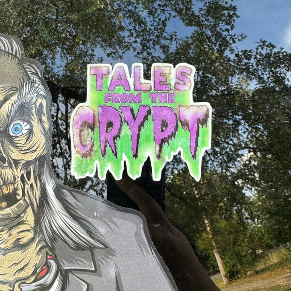 STICKERS Tales From the Crypt Logo Decals 7