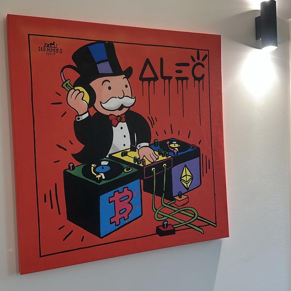 Alec Monopoly Monaco Poster Print Graffiti Street Art Wall Decor Pop ...